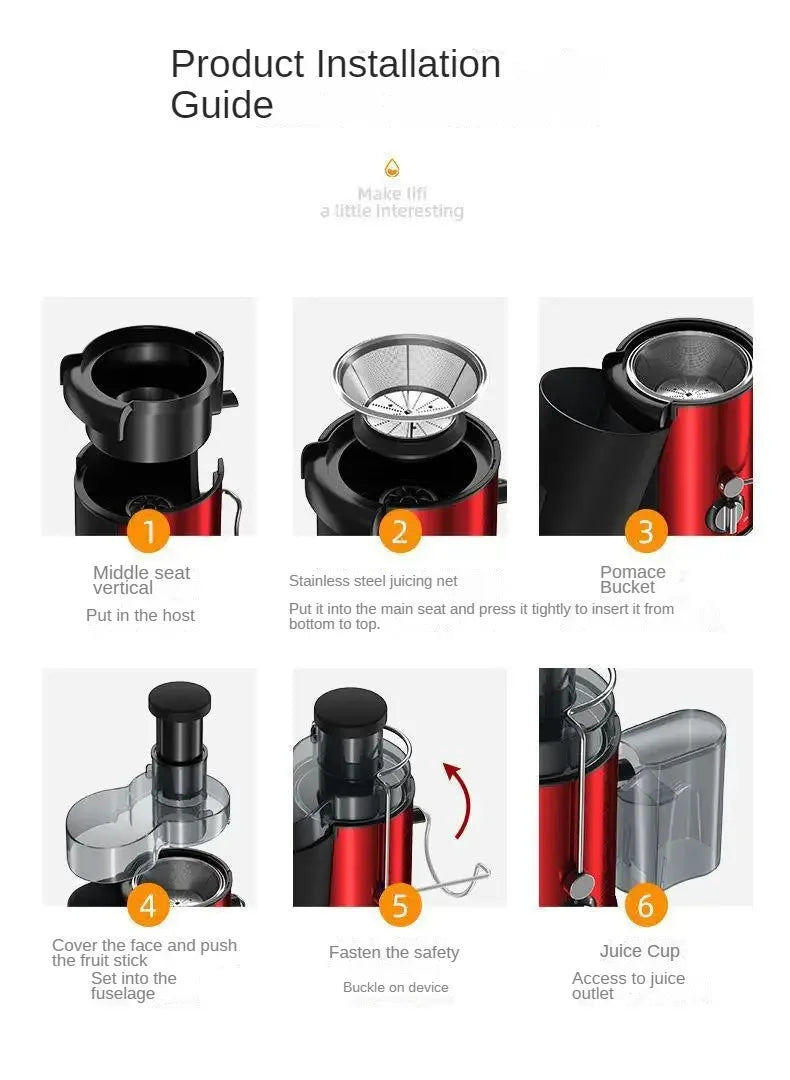 SteelForce 800 Centrifugal Juicer