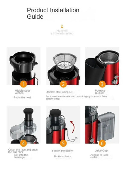 SteelForce 800 Centrifugal Juicer