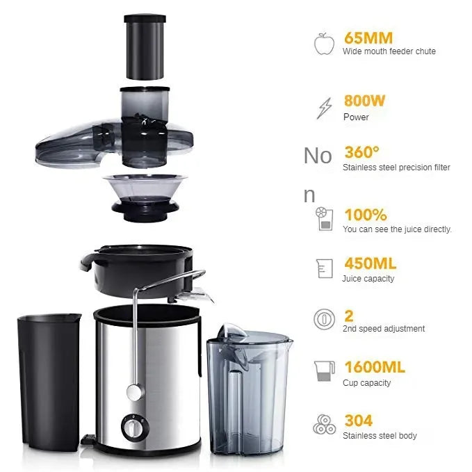 SteelForce 800 Centrifugal Juicer